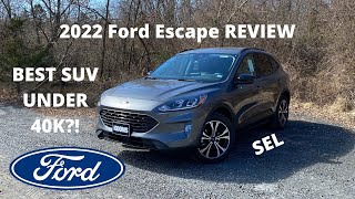 2022 Ford Escape SEL  REVIEW and POV DRIVE The BEST VALUE Escape [upl. by Gunilla716]