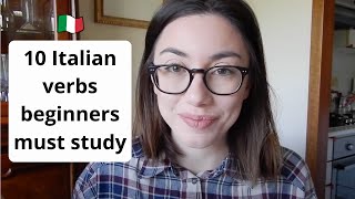 10 essential Italian verbs for beginners sub [upl. by Hsetim]