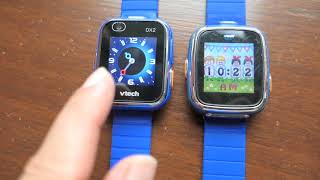 VTech Kidizoom Smartwatch DX2 Blue  Review [upl. by Ytinirt]