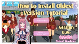 How to Install Sakura School Simulator Oldest Version  Tutorial [upl. by Lindell]