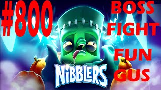 Rovio NibblersBoss Fight Fun Gus Level800 Three Star Walkthrough [upl. by Adelric]