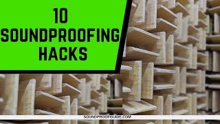 10 Cheap Soundproofing Hacks You Should Do [upl. by Akerehs]