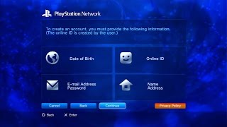 How to CREATE A PSN ACCOUNT ON PS3 EASY TUTORIAL 2024 [upl. by Artemla94]