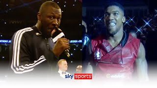 Anthony Joshua amp Stormzy 👊🎤 Anthony Joshuas best ever ringwalk [upl. by Araj]