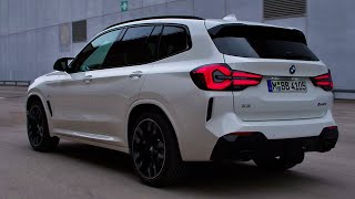 2022 BMW X3  Driving Exterior and interior details [upl. by Johathan]