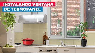 Cómo instalar una ventana termopanel [upl. by Nnairrehs114]