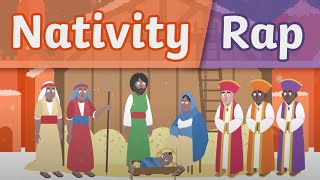 The Nativity Story Rap  A Christmas Song  Twinkl Kids Tv [upl. by Jyoti]