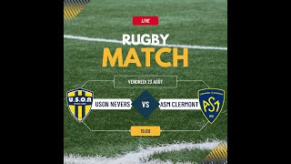 Rugby  USON NeversASM Clermont [upl. by Chloe393]