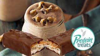 Snickers Shake  Protein Treats By Nutracelle [upl. by Tsnre265]