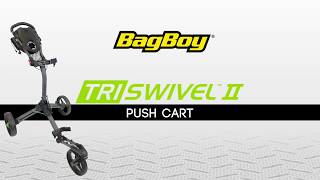 Bag Boy Tri Swivel II Push Cart [upl. by Garaway]