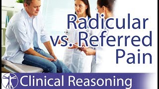 Lumbar Radicular Pain vs Referred Pain [upl. by Sherrod]