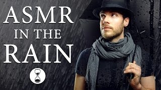 ASMR TINGLES IN THE RAIN ✰ Whispering amp Inaudible Whispering ✰ Mic Blowing amp Touching ✰ Rain Sounds [upl. by Jorie]