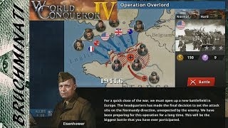 Campaign Operation Overlord 8 No Generals World Conqueror 4 [upl. by Shiller]