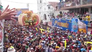 Carnival in Las Tablas Panama  Day 1 Parades with Calle Abajo amp Calle Arriba [upl. by Onitsuj]