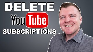 How to Delete YouTube Subscriptions Desktop [upl. by Sethi]