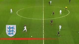 England U21s 35pass 11player move v Germany  Goals amp Highlights [upl. by Raddie]