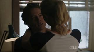 Betty and Jughead Kiss  Riverdale 3x02 [upl. by Wood274]