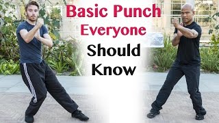 Basic Punch Everyone Should Know  Wing Chun [upl. by Fonseca]