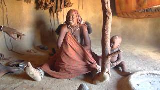 visiting a Himba Village  Namibia [upl. by Oakes]