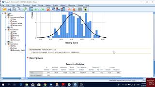 SPSS 8 Normal Distribution Test in 3 Approaches [upl. by Yole]