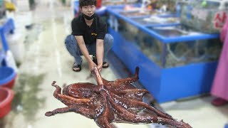 ENG SUBUnbelievable Giant King Octopus 125kg Eat Mukbang🐙Korean Seafood ASMR 후니 Hoony Eatingsound [upl. by Ariel]