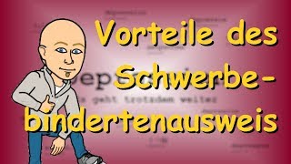 Deine Rechte mit dem Schwerbehindertenausweis  Rechtliches [upl. by Pembroke332]