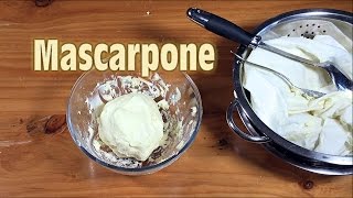 How to make Mascarpone [upl. by Meerak]