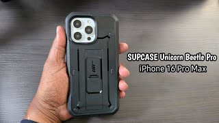 SUPCASE Unicorn Beetle Pro Case for iPhone 16 Pro Max [upl. by Ahsaeym419]