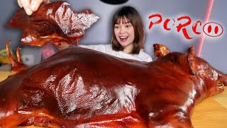 COCHINILLO  PORCOCHI  MUKBANG [upl. by Rudyard]