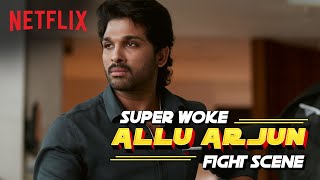 Allu Arjun Teaches A Lesson  Ala Vaikunthapurramloo  Netflix India [upl. by Salamanca]