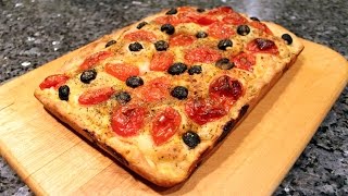 Focaccia Recipe  OrsaraRecipes [upl. by Oidivo]