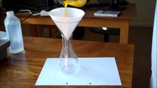 GCSE Chemistry Making an insoluble salt by Precipitation [upl. by Magner227]