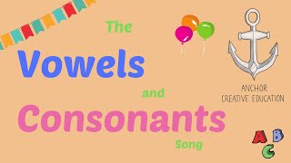 The Vowels and Consonants Song [upl. by Ymarej]