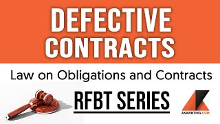 Defective Contracts 2020 [upl. by Aynam]