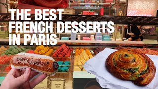 The Best French Desserts and Bakeries to Try in Paris  French Desserts [upl. by Ralat]