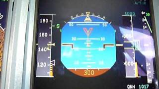 Airbus A320 TOGA takeoff cockpit PFD View [upl. by Dreyer]