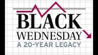 Black Wednesday  Stock Market Crash Documentary [upl. by Alakcim]