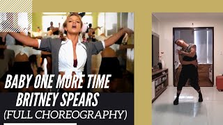 Baby One More Time  Britney Spears Full choreography [upl. by Anneuq]