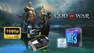 I3 9100F  Gtx 1660 Super  God of War  RODANDO EM FULL HD 60FPS [upl. by Lubet308]