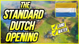 The Standard Dutch Build Order AOE3 [upl. by Bevus]