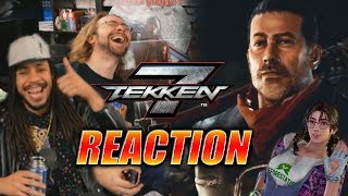 DOODS REACT Negan amp Julia  Tekken 7 Release Trailer [upl. by Barb579]