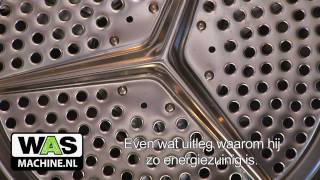 AEG condensdroger Lavatherm 59850 Sensidry demo [upl. by Iluj935]