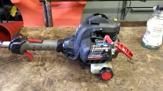 troybilt tb2044xp trimmer fuel line repair [upl. by Fabien]