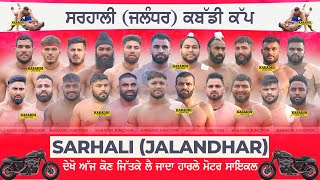 LIVE SARHALI JALANDHAR KABADDI TOURNAMENT 19 FEB 2025  LIVE KABADDI  TODAY KABADDI LIVE [upl. by Ainedrag]