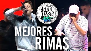 Las MEJORES RIMAS del GOD LEVEL FEST CHILE 2019  MUNDIAL DE FREESTYLE 3vs3 [upl. by Kletter]