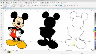 How to Create Image Outline for Laser amp Venyl Cutting  Make File for Laser Machine in Corel Draw [upl. by Chlores917]