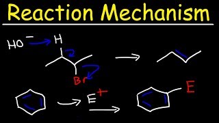 Organic Chemistry  Reaction Mechanisms  Addition Elimination Substitution amp Rearrangement [upl. by Dahlstrom]