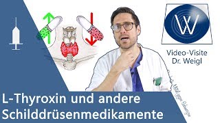 LThyroxin amp weitere Schilddrüsenmedikamente Das sollten Sie wissen Einnahmetipps amp Nebenwirkungen [upl. by Fineman517]