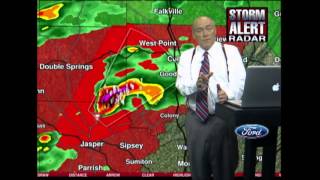 April 27 2011 Historic Tornado Outbreak  ABC 3340 Live Coverage 245pm1130pm [upl. by Ahsieyt197]