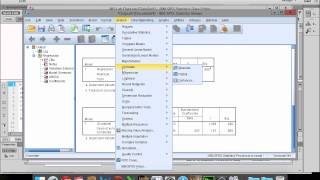 Ordinary Least Squares Regression in SPSS [upl. by Eustis6]